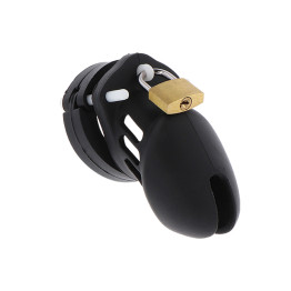 Extreme Chastity Silicone Cock Cage Small