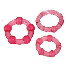 ToyJoy Stay Hard Cock Ring Set