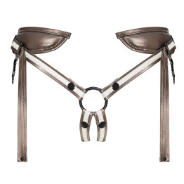 Leatherette Desirous Harness One Size