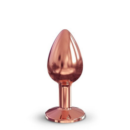 Diamond Butt Plug Rose Gold Small