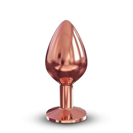 Diamond Butt Plug Rose Gold Medium