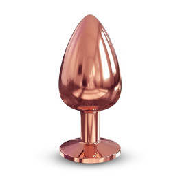 Diamond Butt Plug Rose Gold Large