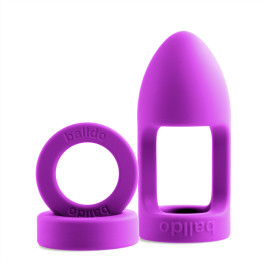 The Worlds First Ball Dildo Purple