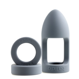 The Worlds First Ball Dildo Steel Grey