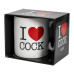 White I Love Cock Mug