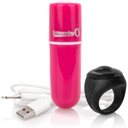 Charged Vooom Pink Remote Control Bullet Vibe