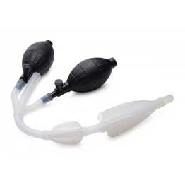 Clean Stream Silicone Inflatable Double Bulb Enema System