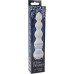 White Nights 7 Inch Ribbed Anal Vibrator