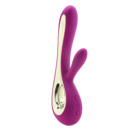 Soraya 2 Dual Rabbit Vibrator Deep Rose