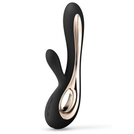 Soraya 2 Dual Rabbit Vibrator Black