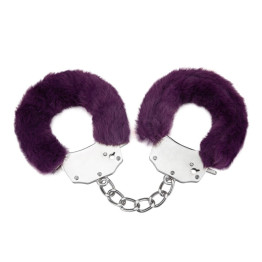 Furry Handcuffs Purple