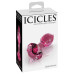 Icicles No.79 Pink Crystal Glass Butt Plug