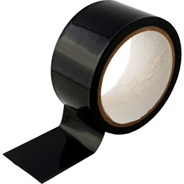 Red Bondage Tape Black 20 Metres