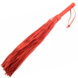 Large Red Leather Flogger