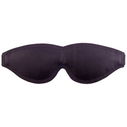 Large Black Padded Blindfold