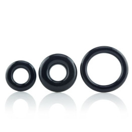 RingO x3 Cock Rings Black