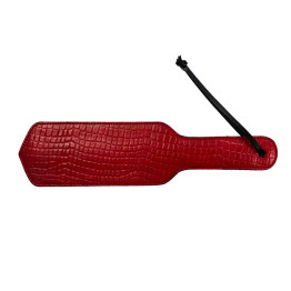 Leather Croc Print Paddle