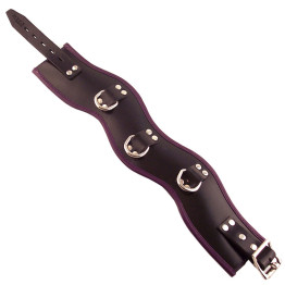 Black And Purple Padded Posture Collar